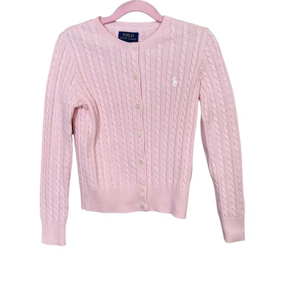 Polo Ralph Lauren Other - Polo Ralph Lauren | Kid's Light Pink Knitted Cardigan | Size: S